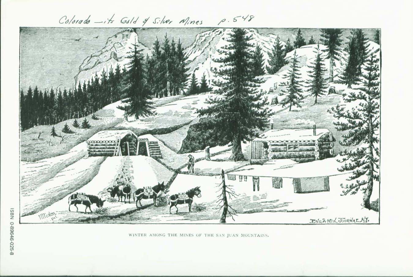 Silver San Juan: the mines and high scenery in Colorado's southwest mountains--in 1882. vist0025r back cover